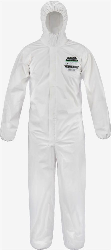 Trajes desechables blanco Micromax